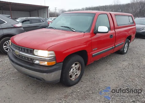 2000 Chevrolet Silverado 1500 Ls from USA, damaged, VIN 1GCEC14T4YE126769